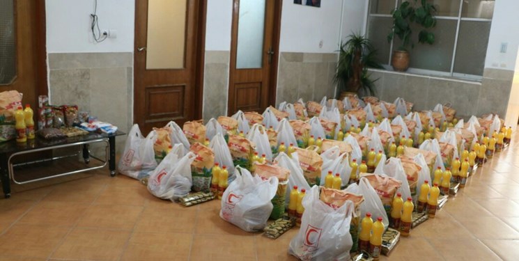 توزیع ۵۰۰ سبد غذایی بین نیازمندان شهرستان «زیرکوه»
