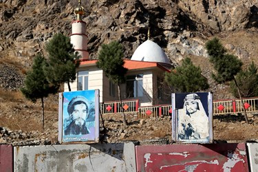 مسجدی در ورودی ولایت پنجشیر 