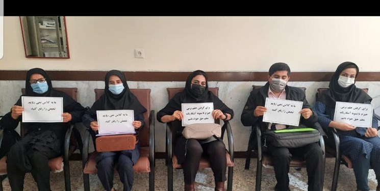 معلمان چاروسایی پیگیر طرح رتبه بندی شدند/تصاویر