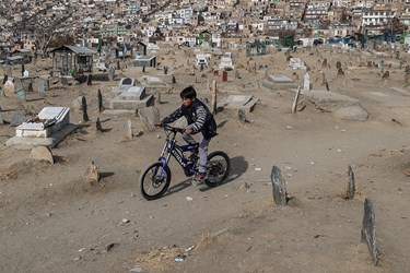 آرامستان سَخی شهر کابل افغانستان 