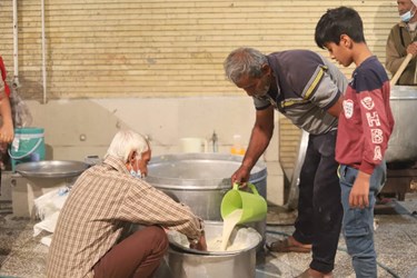 مراسم سنتی و دیرینه  قبله دعا محله پشت شهر بندرعباس