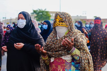 مراسم سنتی و دیرینه  قبله دعا محله پشت شهر بندرعباس