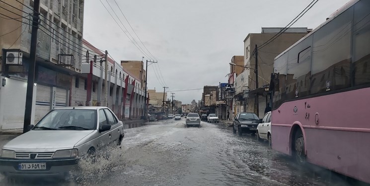 باز باران و همچنان آبگرفتگی در اهواز + فیلم