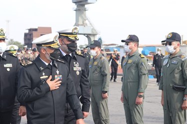 الحاق تجهیزات جدید به نیروی دریایی ارتش با حضور دریادار سیاری