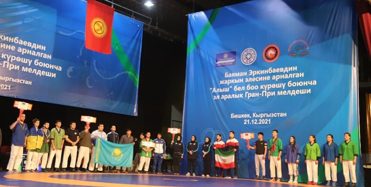 کسب 3 مدال طلا توسط تیم ایران در رقابت‌های «آلیش»  قرقیزستان+تصاویر