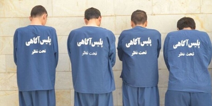 دستگیری اعضای باند 4 نفره سارقان مغازه در قزوین