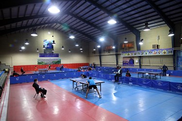 رقابت‌های تنیس روی میز نوجوانان در سنندج