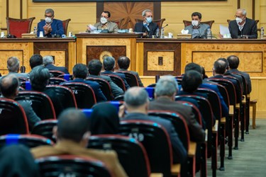  نشست  علی صالح‌آبادی رئیس کل بانک مرکزی با اعضای اتاق بازرگانی ایران