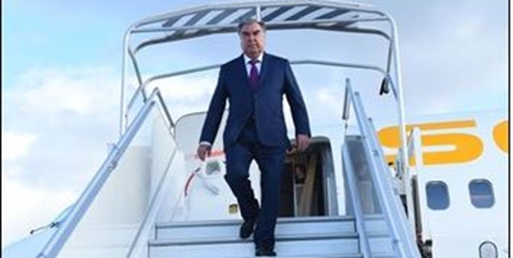 رئیس جمهور تاجیکستان به روسیه سفر کرد