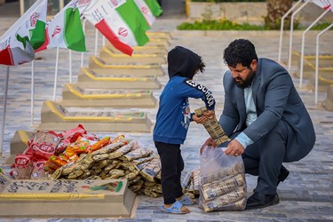 رزمایش کمک مومنانه در یادمان شهدای هویزه