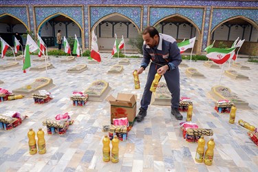 رزمایش کمک مومنانه در یادمان شهدای هویزه