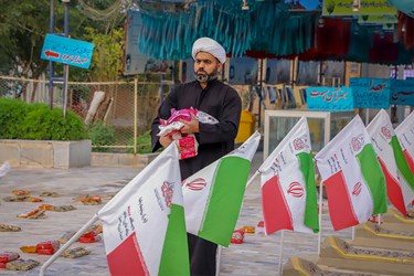 رزمایش کمک مومنانه در یادمان شهدای هویزه