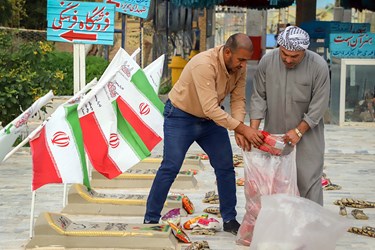 بسته های معیشتی بین نیازمندان 6روستای هدف شهرستان هویزه توزیع می شوند 