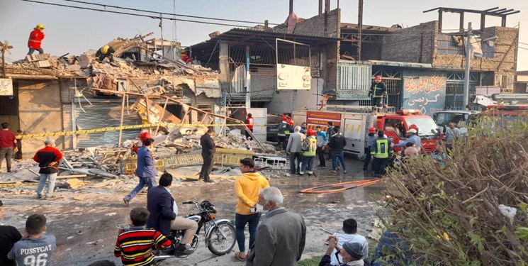 انفجار یک تعمیرگاه در اهواز/ پنج نفر در این حادثه مصدوم شدند