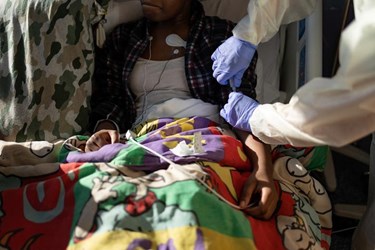 Inside a COVID ward at an Augusta, Georgia Children's Hospital