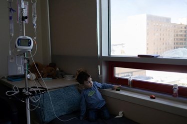 Inside a COVID ward at an Augusta, Georgia Children's Hospital