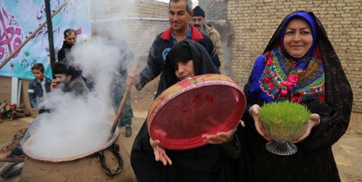 جشنواره و آیین سنتی سمنوپزان در خراسان شمالی برگزار می‌شود