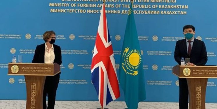 آمادگی قزاقستان و انگلستان بر تعمیق بیشتر روابط دوجانبه