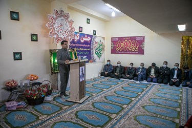 سخنرانی عبدالمجید کشوری، مدیرکل امور زندان‌های لرستان در بند زنان زندان مرکزی خرم آباد