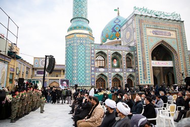 مراسم چهلم شهید حسن ایرلو سفیر جمهوری اسلامی ایران در یمن