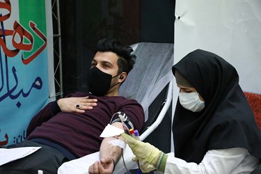 طرح رزمایش همدلی -اهدای خون در شورای شهر تهران