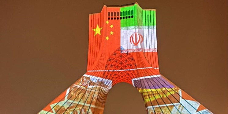 ماجرای نقش پرچم ایران و چین بر برج آزادی/بهانه‌ معاندین برای تنش‌های مجازی