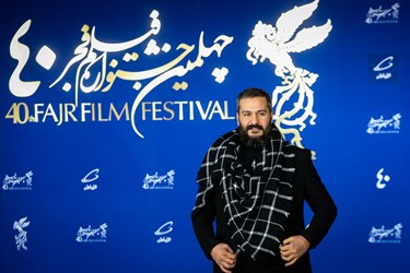 میلاد کی مرام بازیگر سینما درسومین روز چهلمین جشنواره فیلم فجر