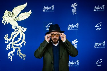 مجید صالحی بازیگر فیلم «برف آخر» پیش از اکران فیلم برف آخر در سومین روز چهلمین جشنواره فیلم فجر
