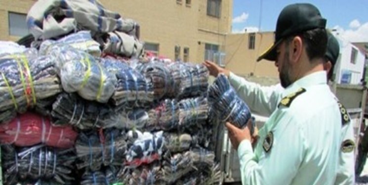 جریمه میلیونی قاچاقچی لباس در قزوین