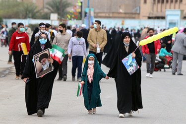 مراسم گرامیداشت ۲۲ بهمن چهل و سومین سالروز پیروزی شکوهمند انقلاب اسلامی-اهواز