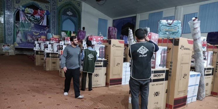 توزیع ۹۰ میلیارد اقلام ضروری توسط قرارگاه جهادی میان نیازمندان کهگیلویه وبویراحمد