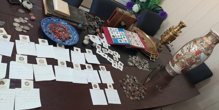 کشف اشیای تاریخی 3هزار ساله در مرز بازرگان