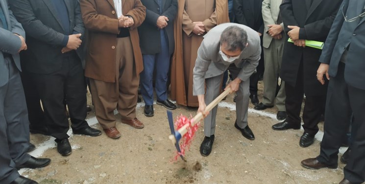 عملیات اجرایی احداث تصفیه‌خانه آب شرب شهر کامیاران آغاز شد