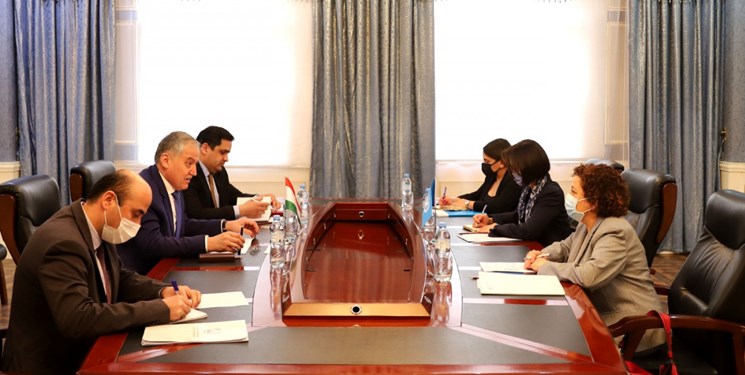دیدار وزیر امور خارجه تاجیکستان با نمایندگان سازمان ملل و اتحادیه اروپا