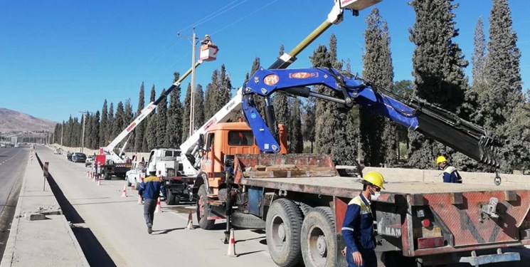 شناسایی و رفع کانون‌های خطر در مانور جهادی شرکت توزیع برق شیراز