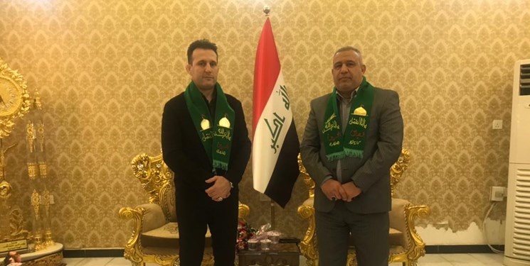 رئیس فدراسیون جودو در عراق حاضر شد
