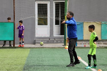 مسابقات فوتبال جام دوستی در ورزشگاه شهدای طرشت