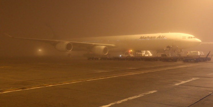 6 پرواز فرودگاه اهواز به علت گرد و غبار لغو یا با تاخیر انجام می‌شود