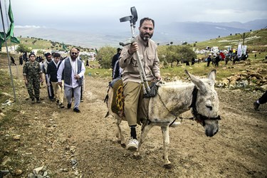 صعود جانبازان به ارتفاعات بازی دراز