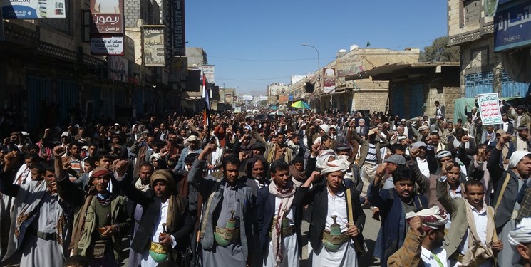 بیانیه راهپیمایی صعده یمن: مقابله با تجاوز آمریکا، واجب شرعی است
