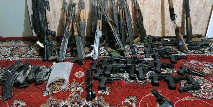 انهدام باند قاچاق سلاح جنگی در مرزهای «دهلران»