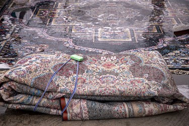 رونق قالیشویی سنتی در روزهای آخر سال