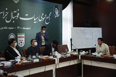 اتنخابات هیئت رئیسه هیئت فوتبال خراسان رضوی برگزا شد