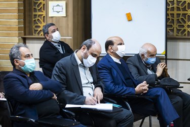  محسن خجسته‌مهر مدیرعامل شرکت ملی نفت ایران در همایش سراسری دیده‌بان شفافیت و عدالت