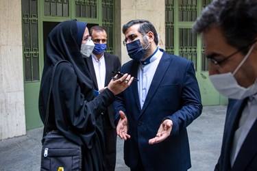 محمدمهدی اسماعیلی وزیر فرهنگ و ارشاد اسلامی پس از بازدید از موزه عبرت