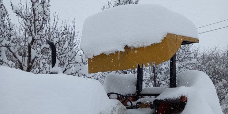 کُری خوانی زمستان برای بهار/ آذربایجان با برف نیم متری به استقبال بهار رفت