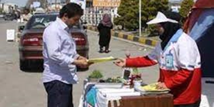 ۱۸ هزار مسافر نوروزی از خدمات هلال احمر کردستان بهره‌مند شدند
