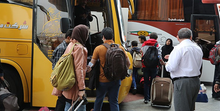 تردد مسافران در کرمانشاه بیشتر شده است/ رشد ۱۳ درصدی برگه تردد ناوگان اتوبوسی استان