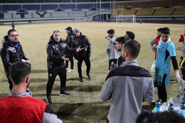 گزارش تصویری از روز دوم تمرین تیم ملی فوتبال در کره جنوبی