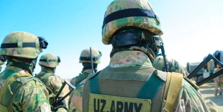 رزمایش مشترک نظامیان ازبکستان و هند